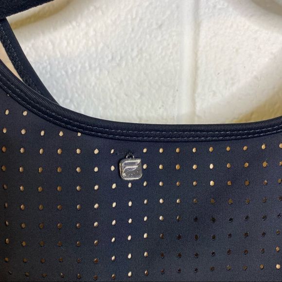 Fabletics Black Valentina Midi Bikini Top Size Small NWT - Picture 12 of 14